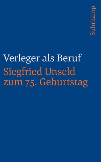Verleger als Beruf