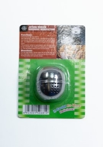 čajítko d 4,0x4,5cm, klasické na řetízku, NR