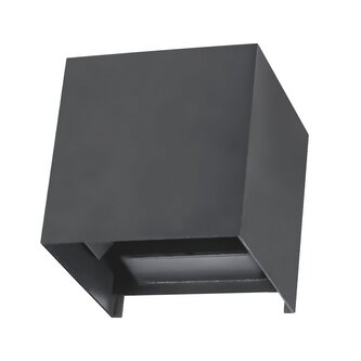 Venkovní  LED osvětlení Immax DICE nástěnné, 6W, 340lm, IP65, antracit