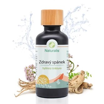Zdravý spánek: bylinná tinktura Naturalis - 50 ml Zdravý spánek: bylinná tinktura Naturalis - 50 ml