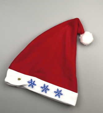 Čepice Santa s LED osvětlením