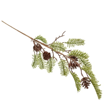 Větev smrková se šiškami 70 cm