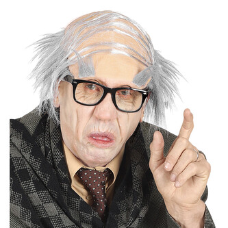 Karnevalová pleš s obočím