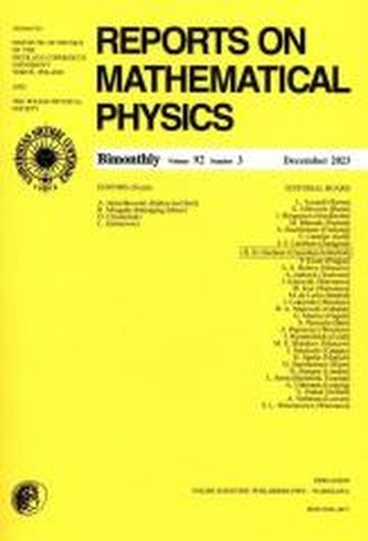 Reports on Mathematical Physics 92/3