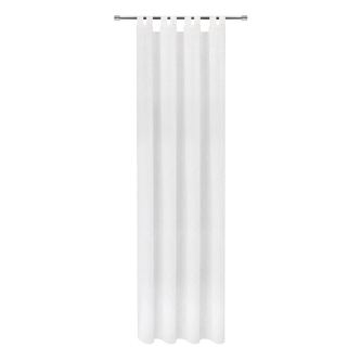 Záclona s poutky - slonová kost, 245 mm, 140 mm