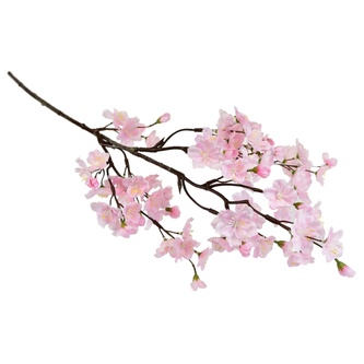 Třešňová větev světle růžová 78 cm