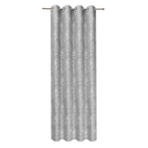 Dekorační záclona s kroužky - antracit, 245 mm, 140 mm