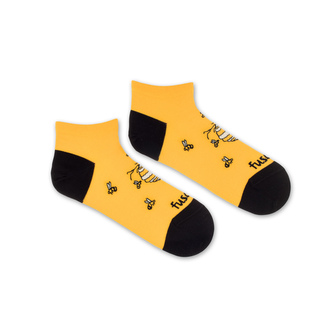 Kotníkové ponožky Včelí úl Vícebarevné L (43-46)