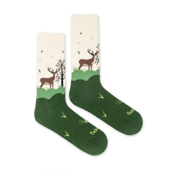 Ponožky Jelen tatranský Béžové M (39-42)