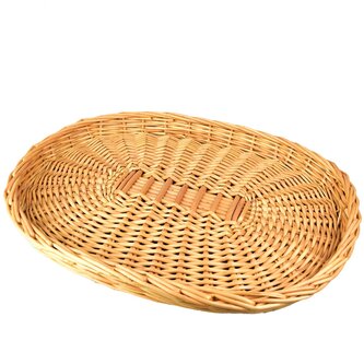 Tác proutěný oválný 42x32 cm