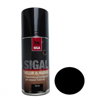 Renovace a impregnace Siga Velur Nubuk 150 ml - černá