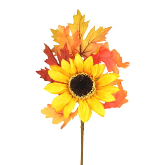 Větvička podzimní zdobená 30 cm