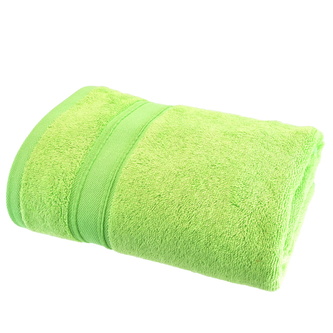 bambusová osuška 70x140 cm světle zelená