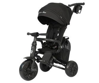 MILLY MALLY 6307 Qplay Rowerek Trójkołowy Nova Max Black