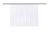 Záclona Alina, bílá, řasící páska - 150 mm, 300 mm