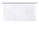 Záclona, voál - bílá, 150 mm, 600 mm