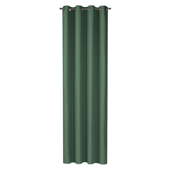 Závěs s očky z dekorační látky - černá, 245 mm, 140 mm