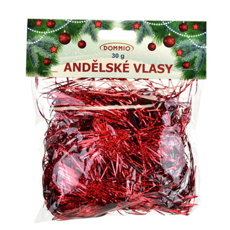 Andělské vlasy červené 30g