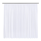 Efektní voál z recyklovaného materiálu - bílá, 245 mm, 600 mm