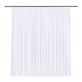 Efektní voál z recyklovaného materiálu - bílá, 245 mm, 450 mm