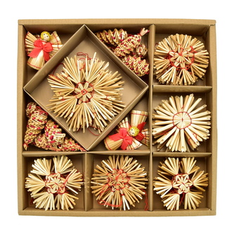 Slaměné ozdoby, 50 ozdob