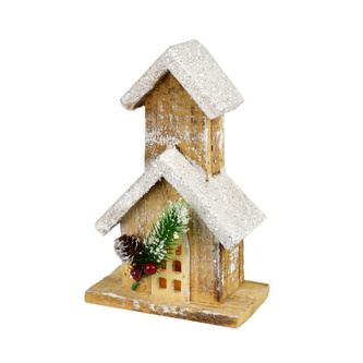 Kostelíček s LED osvětlením 19 cm