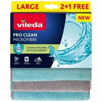 Vileda Pro Clean mikro hadr univerzální, 2+1 ks