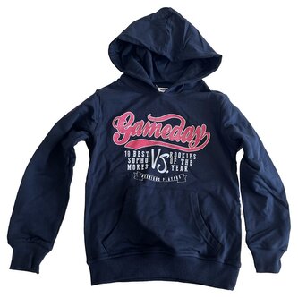 mikina chlapecká s kapucí, Wendee, ozfb11145-2, modrá - 146