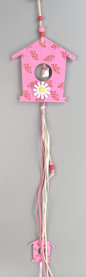 Závěsná dekorace domeček