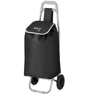 NC17106 ČERNÁ NÁKUPNÍ TAŠKA NA KOLEČKÁCH 40L NILS CAMP