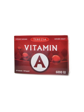Terezia - Vitamín A 6000 IU 60 kapslí