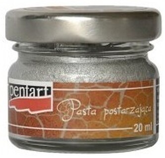Pasta postarz.srebr.20ml Pentart