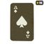 Nášivka M-Tac Ace Of Spades Light - olivová