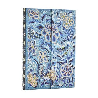 18-Monatskalender 2025-2026 Blaue Weide Mini Horizontal