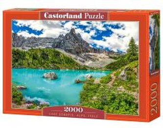 Puzzle 2000 Lake Sorapis, Alps, Italy CASTOR Puzzle 2000 Lake Sorapis, Alps, Italy CASTOR
