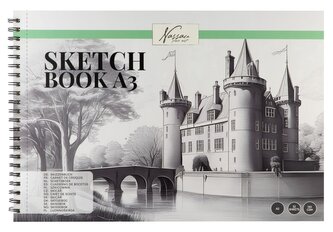 Skicovací blok A3, 130 gsm, 32 listů