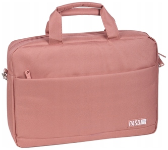 Torba na laptop różowa PPPI-2404, Paso