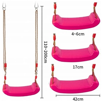 Huśtawka do 40kg 41,5x17x10cm różowa, Norimpex