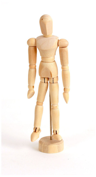 Manekin postać ludzka 15cm kobieta, Leniar
