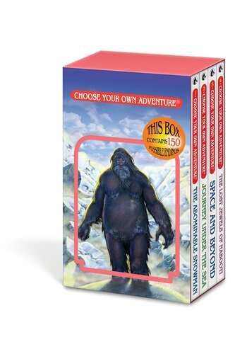 Choose Your Own Adventure 4-Book Boxed Set #1: Origin Four (the Abominable Snowman, Journey Under the Sea, Space and Beyond, the