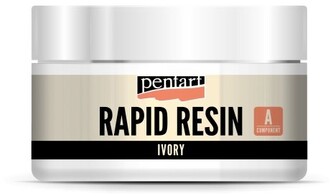 Żywica Rapid 1:1 80ml szybkoschnąca ivory, Pentart