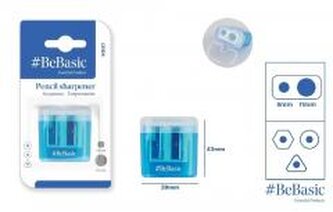 Temperówka podwójna z pojemnikiem