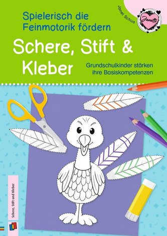 Schere, Stift und Kleber -  spielerisch die Feinmotorik fördern