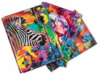 Teczka 4cm z gumką Afryka, VauPe