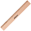 Linijka drewniana 17cm dla leworęcznych, Leniar 30060L