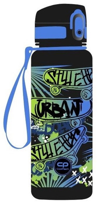 Bidon 400 ml Brisk Mini Skate Night CoolPack, Patio