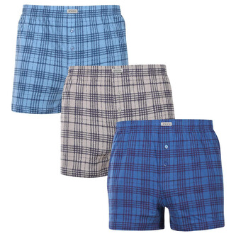 3PACK pánské trenky Andrie vícebarevné (PS 5859) XL