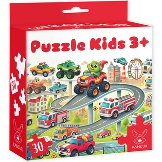 Puzzle Kids. Auta