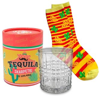 Skarpetki Gift Me Sox w szklance SWS-001 Tequila, Passion