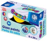 Farba do szkła Astrafun 6 kol x 20ml, Astra